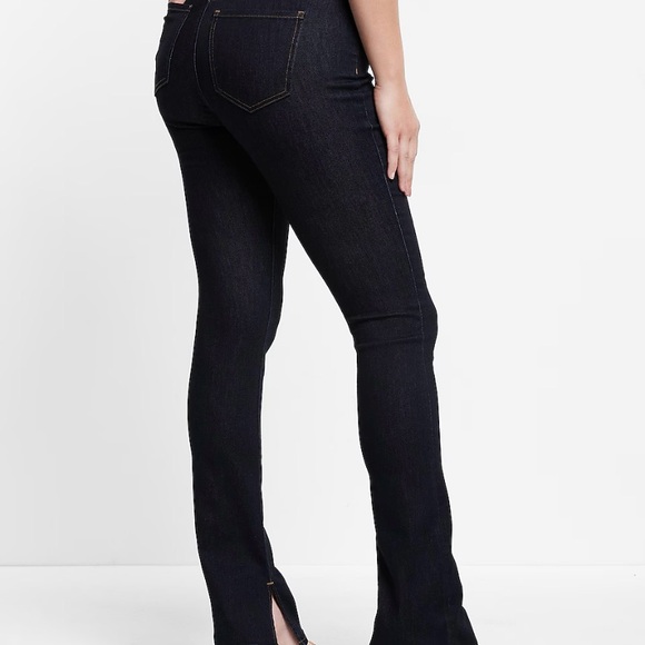 EXPRESS WOMEN SKYSCRAPER MID RISE BLUE JEANS SIZE 4R - Picture 17 of 17